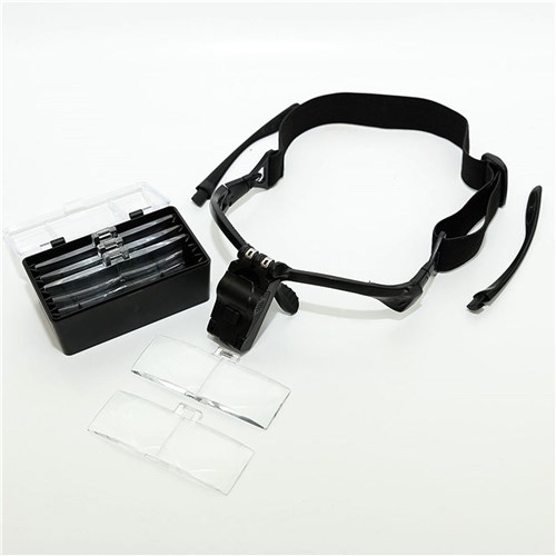 Flat Magnify Glass With Led And Lens